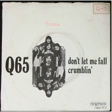 Q65 Don't Let Me Fall / Crumblin' (Negram – NGS 172) Holland 1970 PS 45 (Garage Rock, Psychedelic Rock)